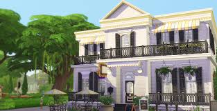 The goth mansion with this career. I Built A Base Game Library Cafe For Willow Creek 3 R Sims4