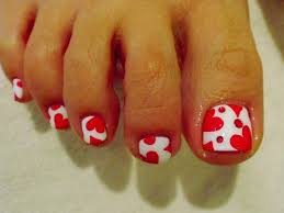 Nail art is the art of painting nails by means of nails using nail paint material speci. 38 Best Heart Nail Art Designs For Toe Nails