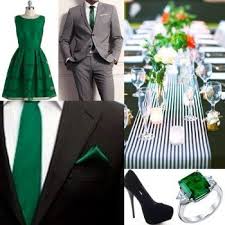 Black And Emerald Green Wedding Dress Emerald Green Wedding Inspiration By Lisa Sammons Events Emerald Green Wedding Inspiration Gray Emerald Green Weddings Green Wedding Inspiration Green Wedding