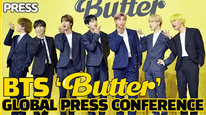 Is a dance pop track brimming with the smooth yet charismatic charm of bts. Eng Full Ver Bts Butter Single Global Press Conference Youtube