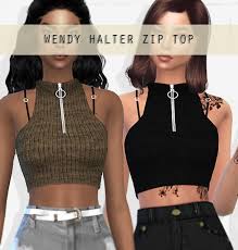 Zip files can be used for a lot different things.  file compression, encryption, split archives, and more are all just a few clicks away once you understand the different things that zip archives are capable of. Wendy Halter Zip Top At Grafity Cc Sims 4 Updates