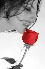 Black And White With Pop Of Color Drawing Photo Uploader For Pinterest Color Splash Red Color Pop Color Splash
