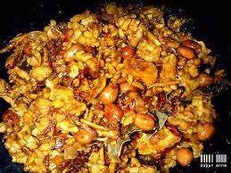 60 gr gula merah, sisir; Kering Tempe Kacang Tanah Dapur Anna