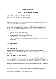 This job description reflects the core activities of the post. Https Files Schudio Com Activelearningtrust Files Vacancies Description School Business Manager Jd Job Spec 1 2 Pdf
