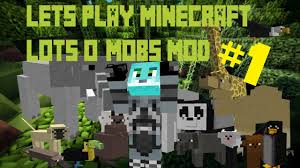 Please like and share this video to share this awesome minecraft mod!it's called lots o mobs and it adds dozens of new mobs to the game, . Let S Play Minecraft 1 Lots O Mobs Mod Jungle Temple Youtube