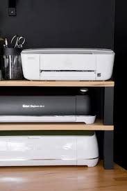 But i love the style the simple 1x2s give it. How To Make A Diy Printer Stand And Storage For Cricuts