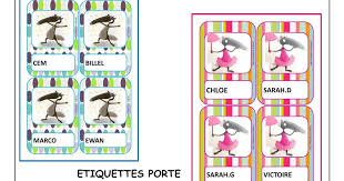 Apres Les Etiquettes Pour Les Casiers Et Dortoir Les Etiquettes De Presence Voici D Etiquette Porte Manteau Maternelle Etiquette Porte Manteau Etiquette Loup