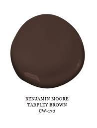 We also decided we'd add a few dishes. Tarpley Brown Benjamin Moore Paint Color Katie Considers