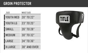 Title Boxing Classic Lightweight Wrap Around Protective Cup Black Red