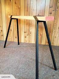 Quick Stool Saw Horse Saw Horse Wood And Metal Wood