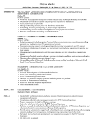 Tailor your marketing pitch to your ideal candidate and let those job seekers know why your company is a great place to work. Coordinator Executive Resume Samples Velvet Jobs
