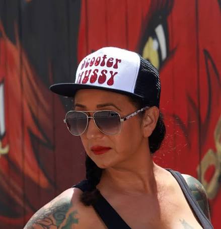 Scooter Hussy Snapback Hat | Biker Snapback Hats | Dirty Biker Design