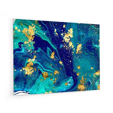 Fond De Hotte Marbre Bleu Abstrait En Verre De Synthese L 90 X H 70 Cm Achat Vente Hotte Cdiscount
