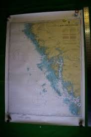 Details About Canada Georgian Bay Bateau Bying Inlet 33x46 5 Vintage 1985 Nautical Chart Map