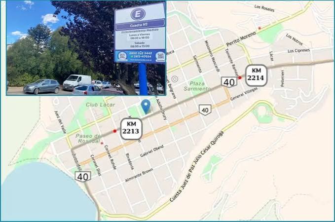 San Martín de los Andes le contestó a Nación por el estacionamiento sobre la Ruta 40