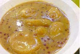 Hari ini saya menyediakan pengat pisang untuk dibawa ke surau. Pengat Pisang Nangka Bersagu Boleh Makan Berbuka Dan Moreh