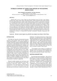 Daging dari kambing dapat dimakan, susunya juga dapat diminum dan juga dijadikan. Pdf Stomach Content Of Three Tuna Species In The Eastern Indian Ocean