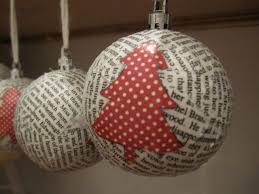 Loving City Living Diy Paper Mache Christmas Ornaments Diy Christmas Ornaments Christmas Diy Paper Mache Christmas
