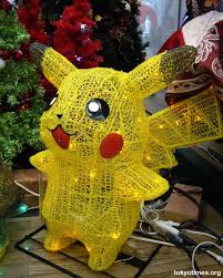 Unique and unusual christmas decoration ideas. Pikachu Light Pokemon Pikachu