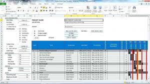 012 Template Ideas Excel Project Management Templates Cost