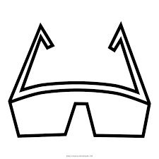 Color in this picture of sunglasses and share it with others today! Sunglasses Coloring Page Ultra Coloring Pages