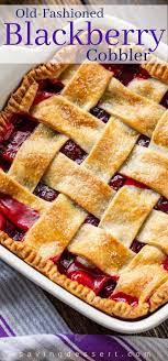 Old Fashioned Blackberry Cobbler Recipe Cobbler Recipes Desserts Blackberry Cobbler Recipe