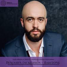 ✨Playing the brooding baddies and the boisterous buffos, here are the 2025  Merola Baritones and Basses!👏🏻✨ Benjamin Dickerson