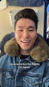 Severance but for flights to Japan ✈️ , #severance, #funny, #relatable ,  #travel, #severancetvshow , #tokyo, #japan , #shibuya
