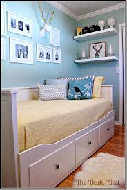 Create the perfect teen bedroom. Feature Friday The Daily Nest Hemnes Day Bed Guest Room Office Office With Daybed