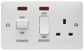 Hager Wmcc50n Cooker Control Unit Neon