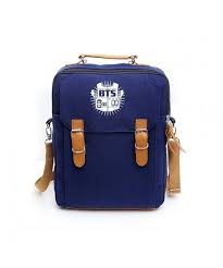 Kpop Stars Team Bts Fanmade Backpack Canvas Schoolbag Shoulder Bag Handbag Blue Blue Cy124pjnhjt Bts Backpack Bags Canvas Rucksack