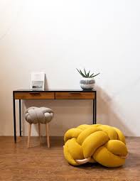 Knotty Cushions Stools From Knots Studio Design Milk Cushion Design Chair Design Decor