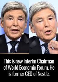 New interim chairman of World Economic Forum