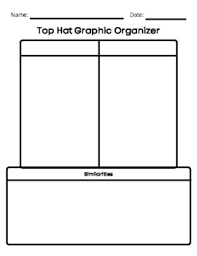 Top Hat Compare Contrast Worksheets Teaching Resources Tpt