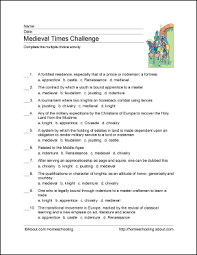 Learn About Medieval Times With Free Printables Medieval Medieval Times Teaching Info