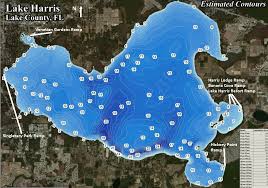 Contour Lake Maps Of Florida Lakes Bathymetric Maps Boat