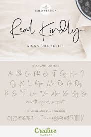 Real Kindly Signature Script Lettering Alphabet Fonts Handwriting Alphabet Hand Lettering Fonts