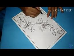 Ketahui jenis motif batik dari berbagai daerah di indonesia! Cara Menggambar Sketsa Motif Batik Sketsa 30 Youtube