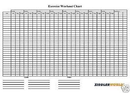 Workout Progress Charts Kozen Jasonkellyphoto Co