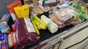 Supermarket checkout scanning speed and customer packing experience