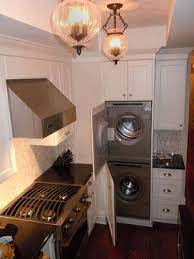Washing Machine Kitchen Design Ideas Pictures Remodel And Decor Washing Machine In Kitchen Kitchen Design Cabin Kitchens