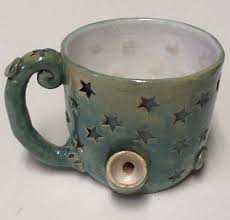 Stars Coffee Mug Pipe Wake Bake 50 00 Via Etsy Cause I Love My Tree Pinterest Fumar Ceramica And Hierbas