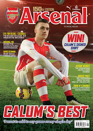 The Cover Of Issue 150 Of The Arsenal Magazine Out This Month