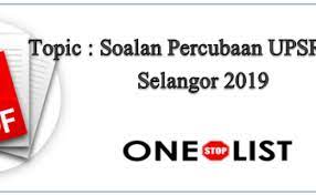 Soalan percubaan upsr 2019 matematik selangor. Soalan Percubaan Upsr Sains Selangor 2019 Onestoplist Cute766