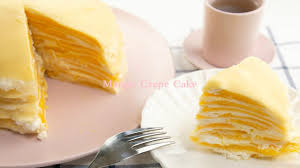 3192021 kek mangga azie kitchen. Mango Crepe Cake èŠ'æžœåƒå±¤è›‹ç³• Youtube In 2021 Crepe Cake Cooking And Baking Fruit Desserts