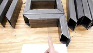 Neat process and good looking legs. Diy Metal Table Legs Hometalk