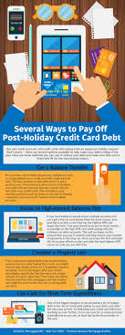 List your credit card debt from smallest to largest (don't worry about interest rates). Several Ways To Pay Off Post Holiday Credit Card Debt Visual Ly