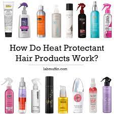 How Do Heat Protectant Hair Products Work Lab Muffin Beauty Science