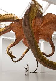 Giant Suspended Octopus Monster Sculpture Sea Monsters Art Chinese Artists