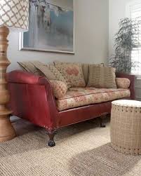 Free Craigslist Leather Sofa With Ripped Cushions No Problem Check Out This Fix Sofa Design Couch And Loveseat Furniture